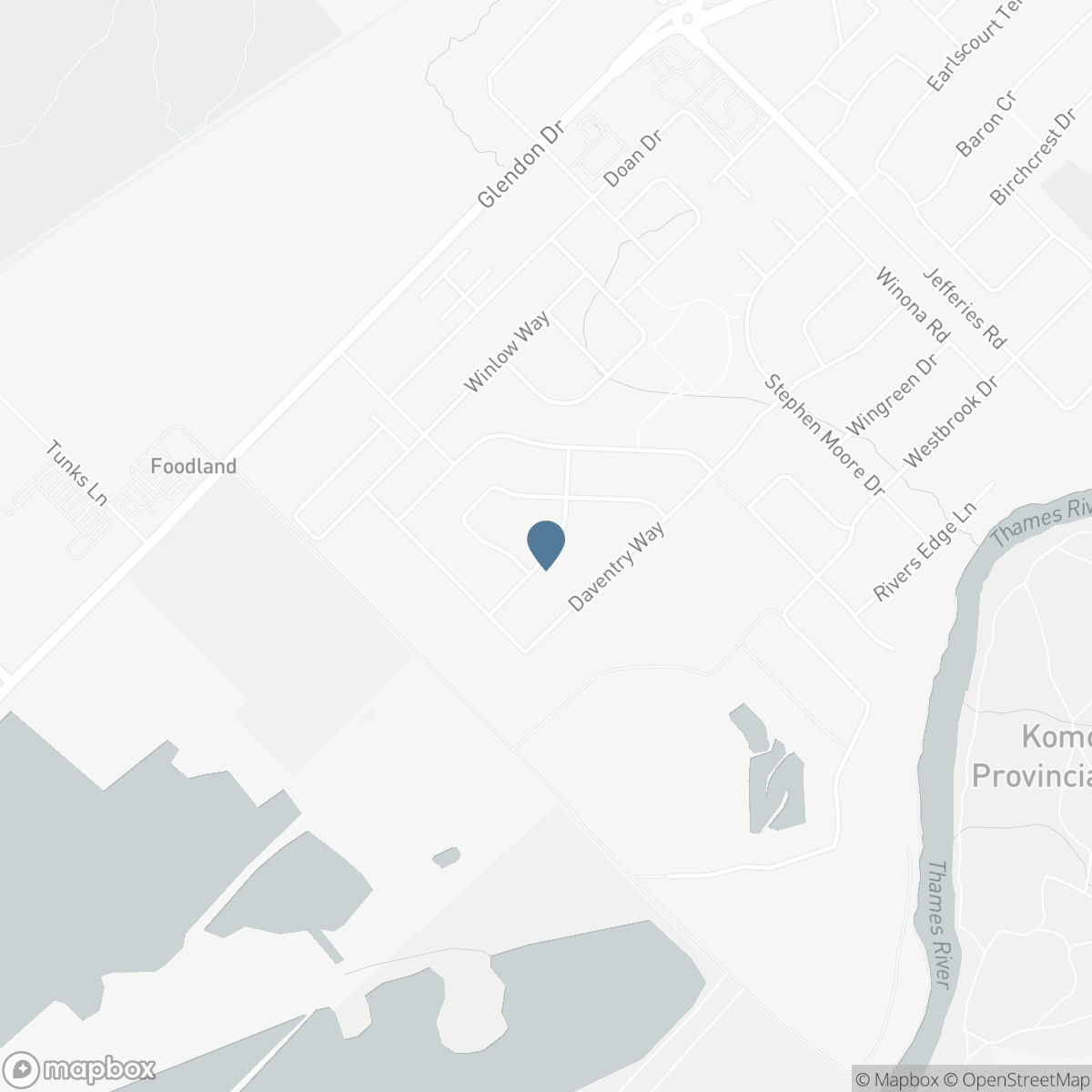 LOT #66 - 36 BENNER BOULEVARD, Komoka, Ontario N0L 1R0